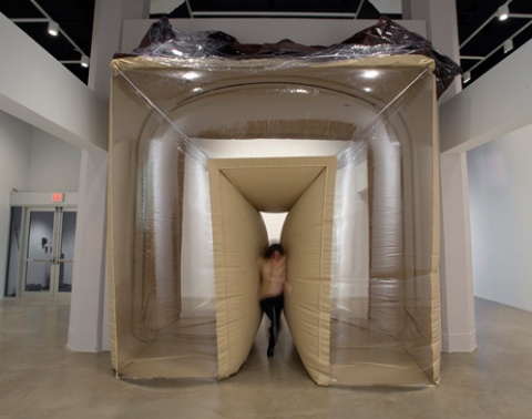 Snowballing Doorway, 2008